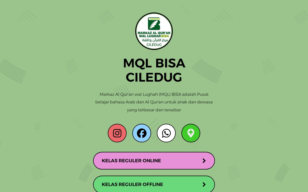 Maps Ciledug MQL BISA Ciledug